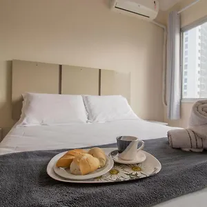 Cnc172 - Avenida Atlântica, Amplo, Vista O Mar, Garagem, Wi-fi Apartamento Balneário Camboriú